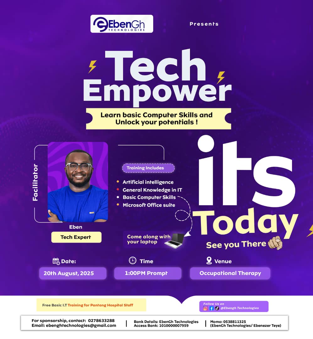 EbenGh Technologies community training event